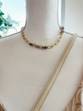 Tort Chain Gold Necklace