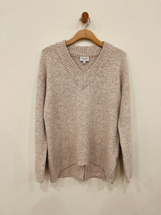 Mila V-Neck Pullover Sweater