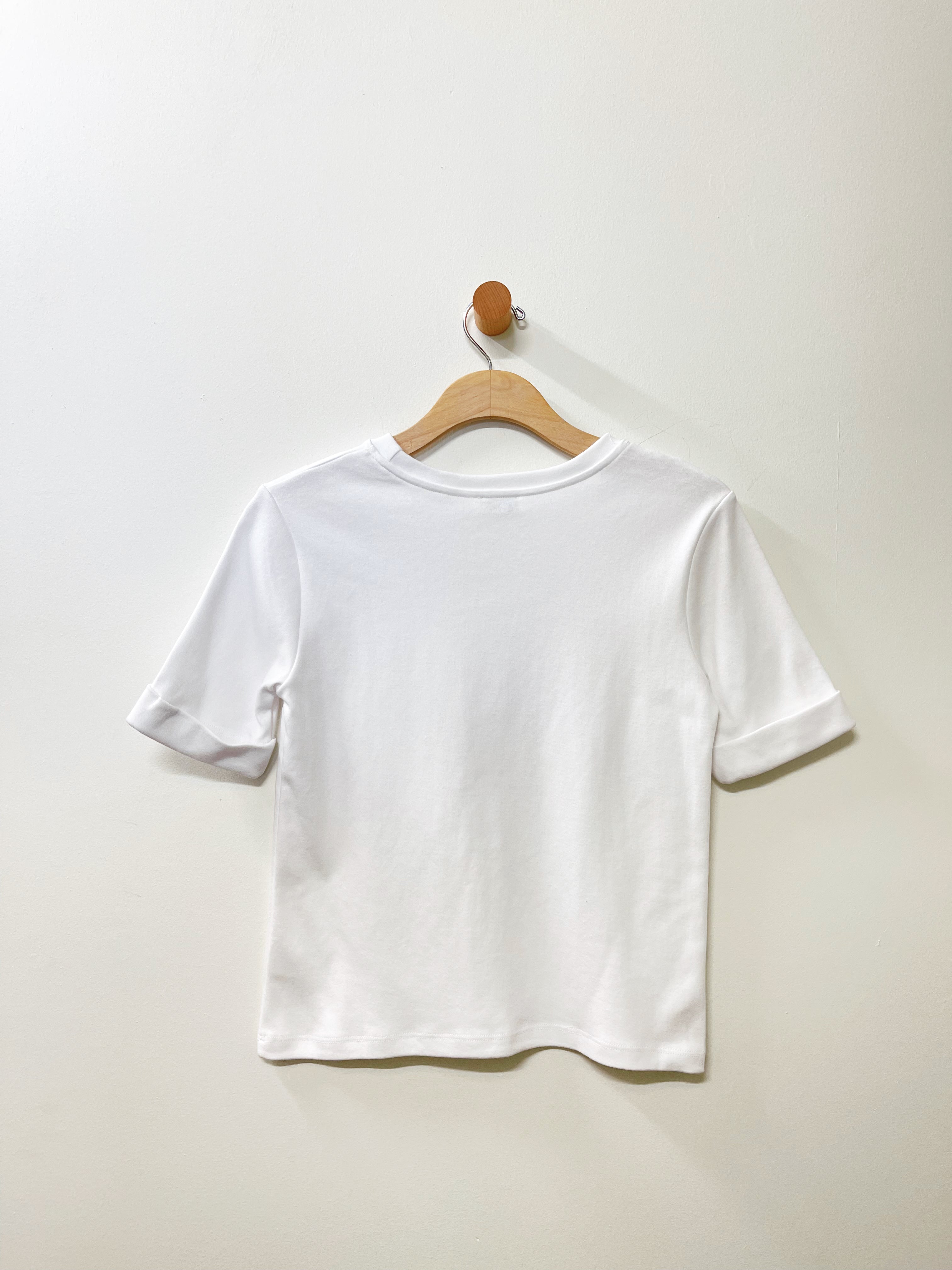 Cuffed Sleeve Tee