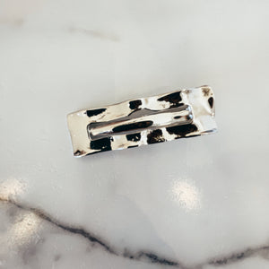 Hammered Barrette